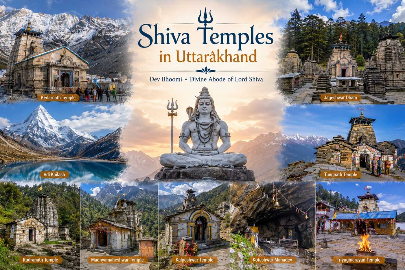 Top Shiva Temples in Uttarakhand