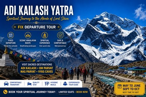 Adi Kailash Yatra Fix Departure Tour