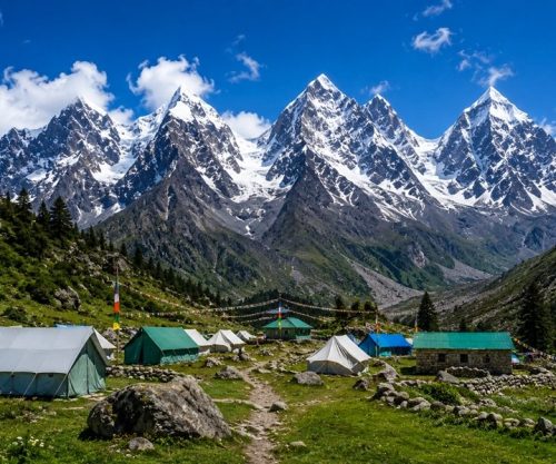 Panchachuli Base Camp Image